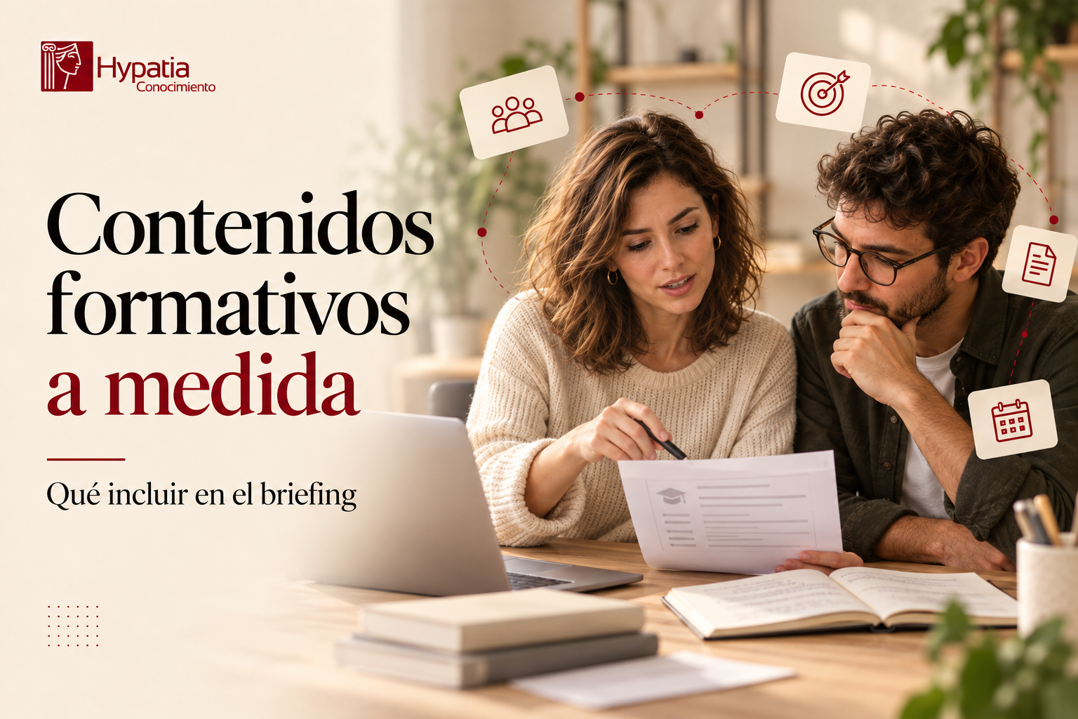 Cómo encargar contenidos formativos a medida: qué debe incluir el briefing