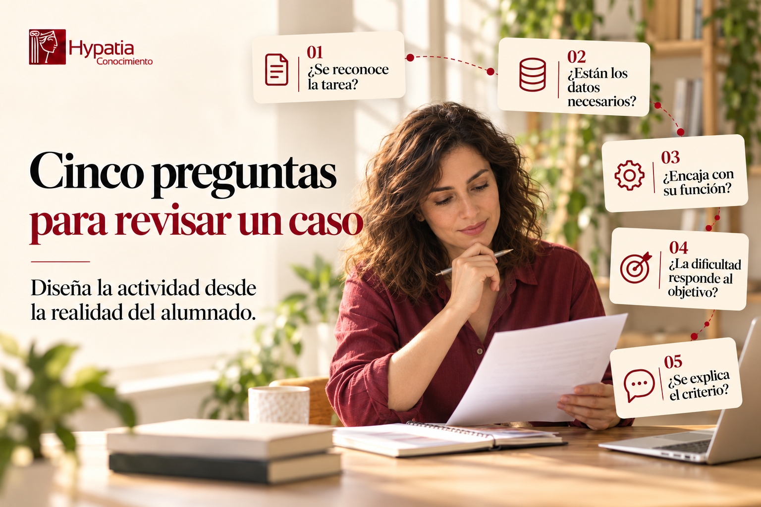 Ejemplos en cursos online que se parezcan al trabajo del alumnado