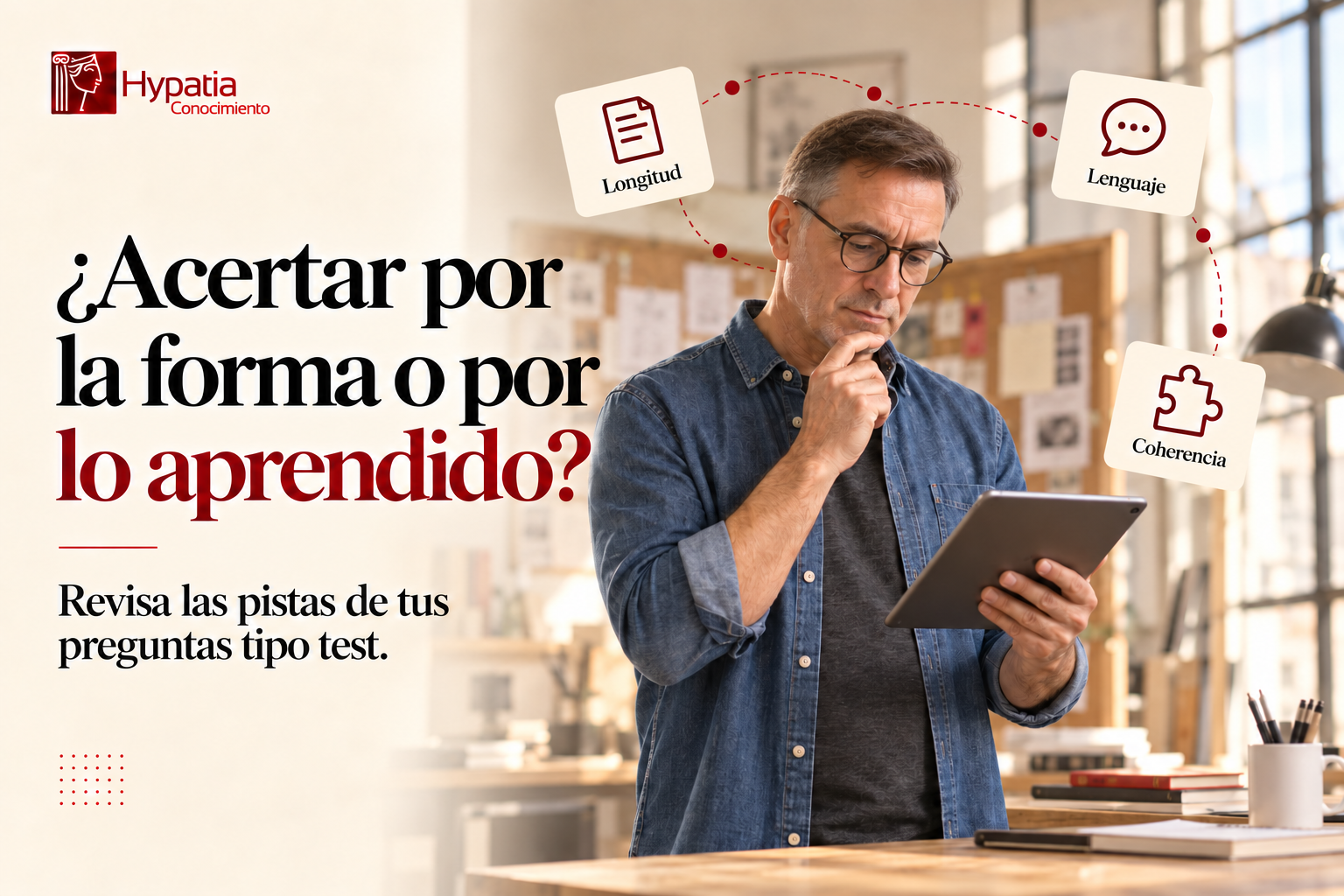 Preguntas tipo test: cómo evitar pistas involuntarias
